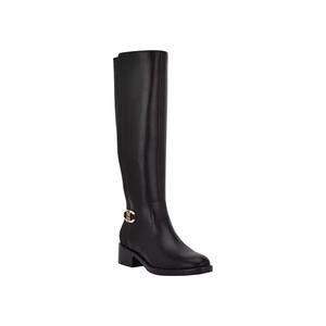 NEW Tommy Hilfiger Imina Black Knee High Riding Boot Women's Size 6.5